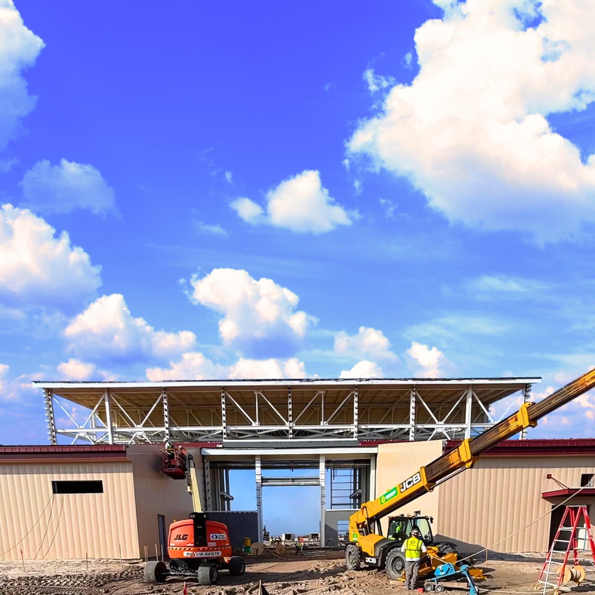 HC-130J hangar under construction at Patrick Space Force Base